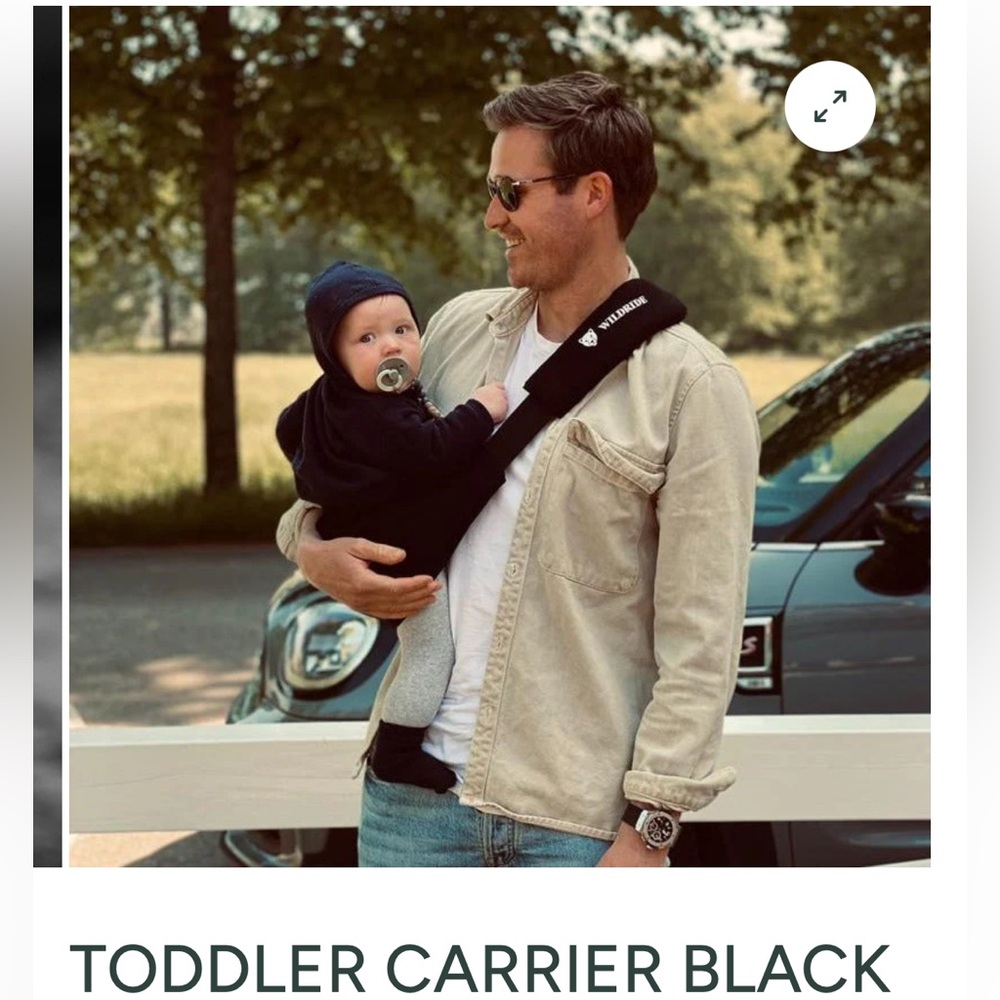 Toddler Carrier Sling - Black